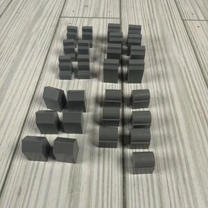 Buildings- VTG DETROIT in a Box Game Replacement Parts Monopoly Style 27 PIECES‎